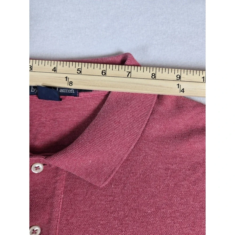 Polo Ralph Lauren Men's Classic Fit Short Sleeve Polo Shirt Red Size XL Emb Pony
